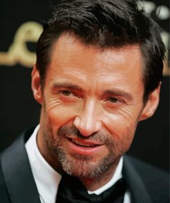 Classy Hugh Jackman Paint By Numbers