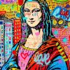 Colorful Mona Lisa Art Paint By Numbers