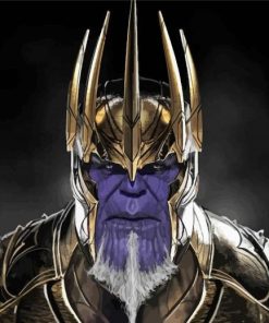 Cool Thanos King Paint By Numbers