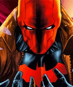 Cool Red Hood Paint By Numbers