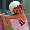 Cute Girl Softball Paint By Numbers