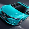 Cyan Honda Integra Car Paint By Numbers