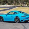 Cyan Porsche 911 Gts Paint By Numbers