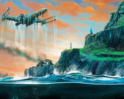 Fantasy Star Wars Ship Art Paint By Numbers