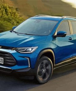 Fast Chevrolet Tracker On Road Paint By Numbers