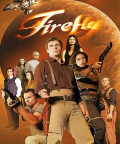 Firefly Tv Serie Poster Paint By Numbers