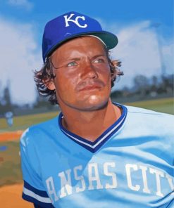 George Brett Paint By Numbers