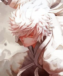 Gintoki Sakata Character Paint By Numbers