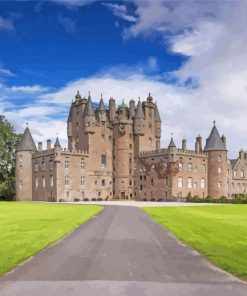 Glamis Countryside Castle Paint By Numbers