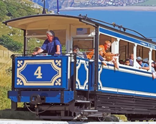 Great Orme Tramway Paint By Numbers