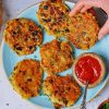 Hash Browns With Ketchup Paint By Numbers