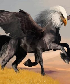 Horse Eagle Paint By Numbers