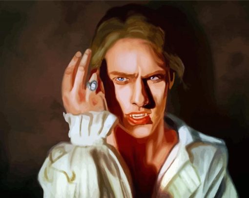 Interview With The Vampire Lestat Character Art Paint By Numbers