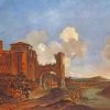 Italian Landscape With Ss Giovanni E Paolo In Rome By Jan Asselyn Paint By Numbers