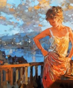 Lady By Paul Hedley Paint By Numbers