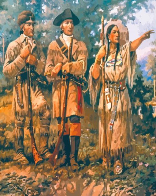 Lewis And Clark Paint By Numbers