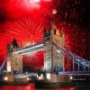 London Bridge Fireworks Paint By Numbers