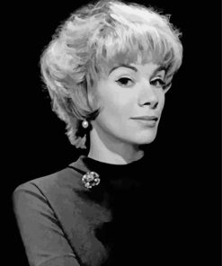 Monochrome Joan Rivers Paint By Numbers