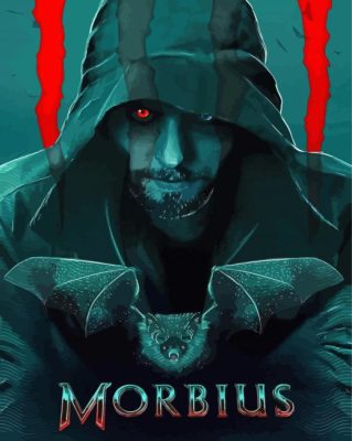 Morbius Film Poster Paint By Numbers