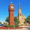 Mudgee Clock Town Paint By Numbers