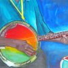 Playing Banjolele Art Paint By Numbers