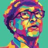 Pop Art Bill Gates Paint By Numbers