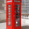 Red London Telephone Box Paint By Numbers