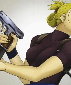 Riza Hawkeye Fullmetal Alchemist Paint By Numbers