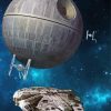 Space Star Wars Ship Paint By Number