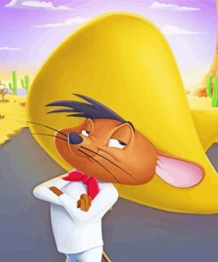 Speedy Gonzales Character Art Paint By Number