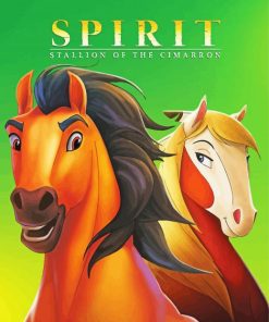 Spirit Stallion Of The Cimarron Animation Poster Paint By Numbers