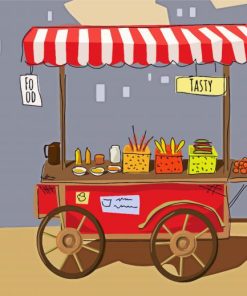 Street Food Paint By Numbers