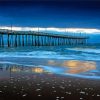 Sunrise Virginia Beach Pier Paint By Numbers