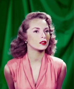 The Beautiful Janet Leigh Paint By Numbers