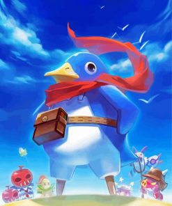 The Hero Prinny Paint By Number