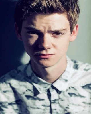 Thomas Brodie Sangster Paint By Numbers