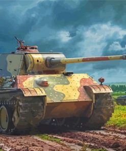 Tiger Tank Paint By Number