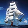 White American Tall Ships Paint By Numbers