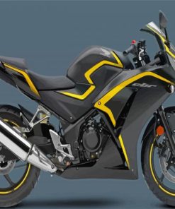 2015 Honda CBR300R Black Paint By Numbers