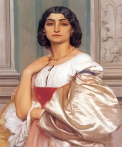 A Roman Lady Frederic Lord Leighton Paint By Numbers