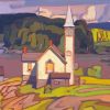 AJ Casson Angelican Church Paint By Numbers