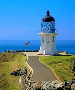 Aesthetic Cape Reinga Paint By Numbers