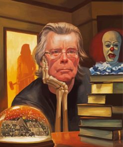 Aesthetic Stephen king Paint By Numbers