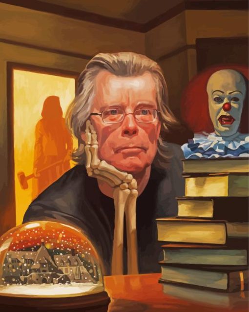 Aesthetic Stephen king Paint By Numbers