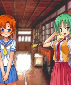 Aesthetic Higurashi Paint By Numbers