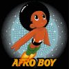 Afro Boy Cartoon Paint By Numbers