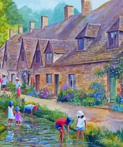 Arlington Row Buford Art Paint By Numbers