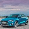 Audi S3 Blue Car Paint By Numbers