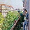 Balcony Boulevard Haussmann By Caillebotte Paint By Numbers