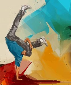 Breakdance Art Paint By Numbers